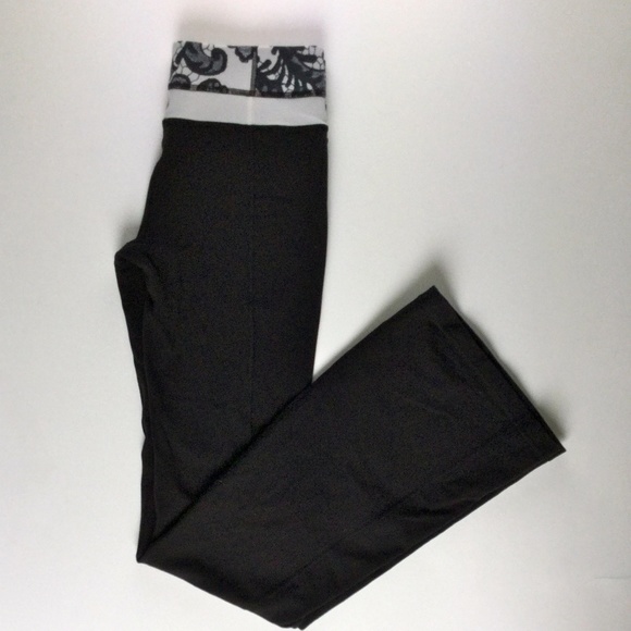 lululemon athletica Pants - Lululemon Groove Pants Flare Reversible